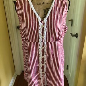 Neesh by DAR sleeveless striped top